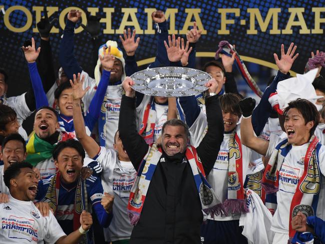 Ange Postecoglou has enjoyed success all across the globe – including Japan. Picture: Getty