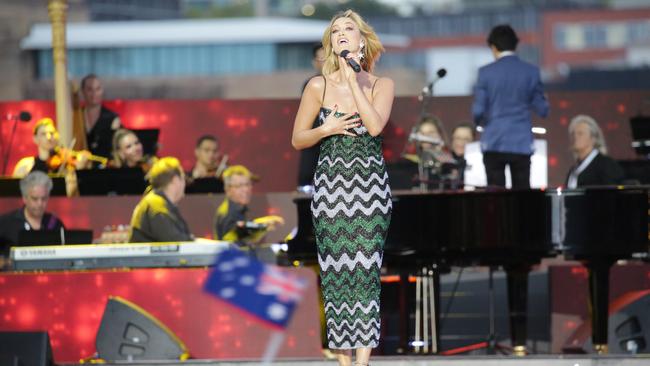 Fans will have to wait just a little longer to see Delta Goodrem live. Picture: Christian Gilles / NCA NewsWire