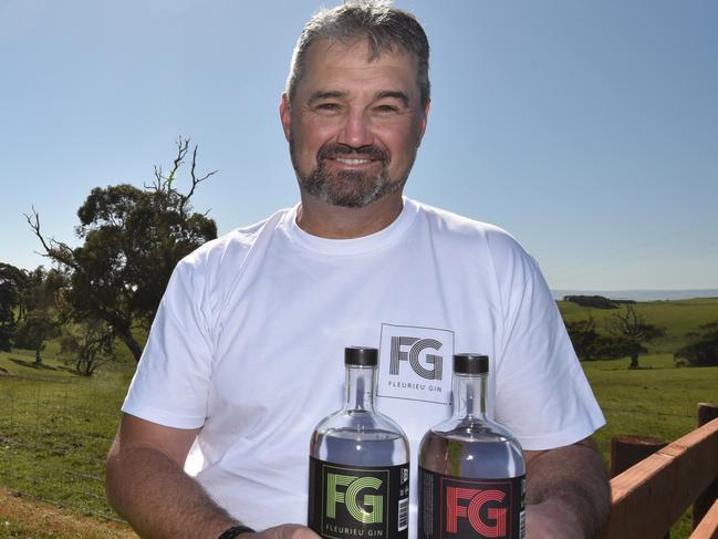 Shane Magor has started a new business, Fleurieu Gin, at Myponga, SA. PicTure: Supplied