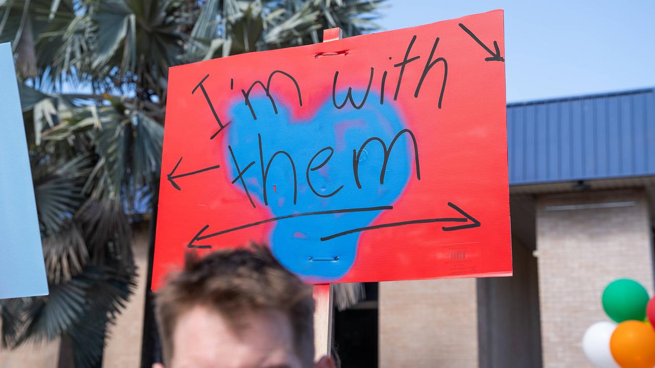 Thousands attended the 2023 Top End Pride March through Darwin City on Saturday, June 24. Picture: Pema Tamang Pakhrin