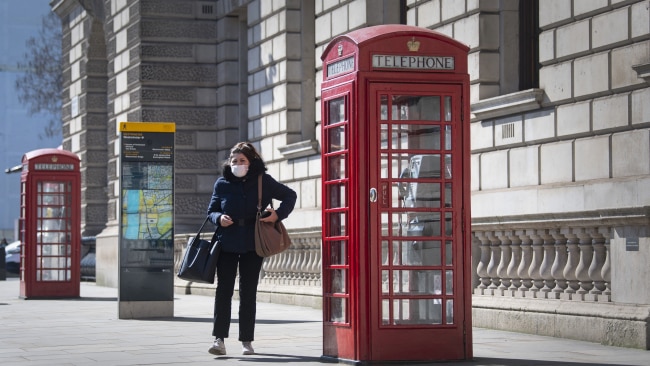 The United Kingdom has reported its deadliest day of the pandemic so far. Picture: AP/PA/Victoria Jones