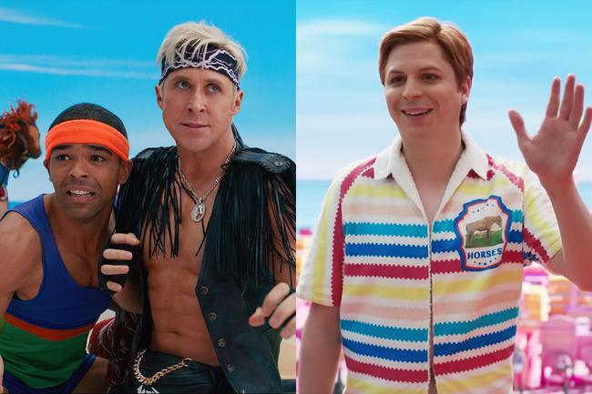 Image credits: Warner Bros. Barbie The Barbie movie may have provided one of the biggest sources of Halloween costume inspiration for the year in Margot Robbie's role as the famous doll, but so too did her co-stars Ryan Gosling and Michael Cera. With a variety of Ken looks to choose from courtesy of Gosling, including his double denim ensemble, black 70s cowboy outfit or the iconic tasselled leather, headband and chains look, you’re spoilt for choice. Dressing like Cera’s loveable character Allan, in his one signature multi-coloured shirt, is also a sure-fire Halloween win.