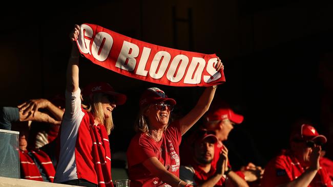 Fans may be forced to show their driver’s licence before entering NSW stadiums, such as the SCG, home to the Sydney Swans. Picture: Getty Images