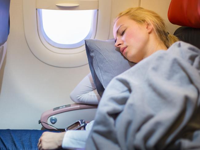A dab or spritz of lavender on your pillow can help your body relax for sleep (and helps cover up undesirable smells in the cabin). Picture: iStock