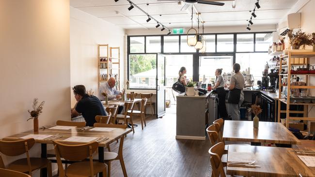 The dining room at The Mailman, Alexandra Hills. Picture: David Kelly