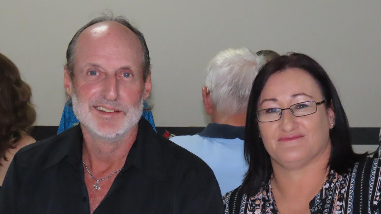 Beck Gassman and Wayne Hill from Kingaroy at the 2023 Kingaroy Show Dinner.
