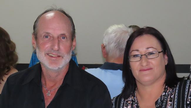 Beck Gassman and Wayne Hill from Kingaroy at the 2023 Kingaroy Show Dinner.