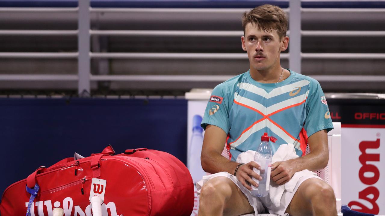 Alex de Minaur’s bittersweet maiden US Open quarterfinal The Advertiser
