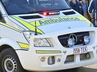 A person was taken to Dalby Hospital after hitting a cow on the Warrego Highway. Picture: Bev Lacey