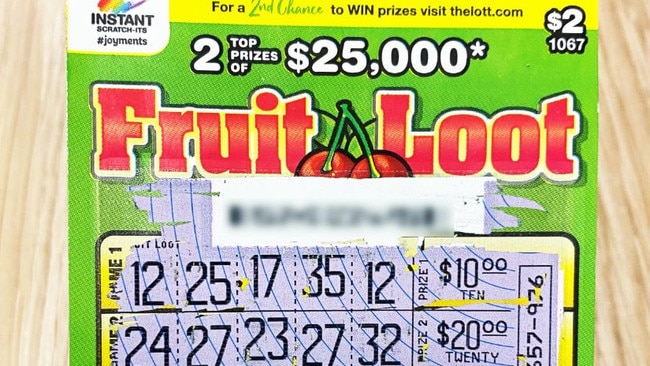 A Cairns woman has won $25,000 off a Scratchie.