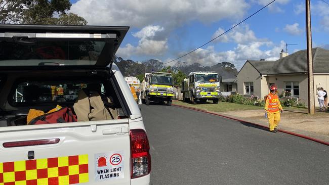 House fire in Lucindale, in SA’s South-East Picture: Jessica Dempster