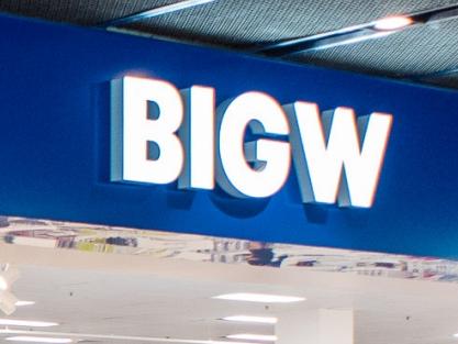 A Big W store. Supplied by Big W