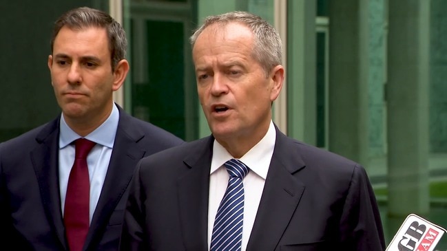 Shorten says NDIS under-spend is making budget look good