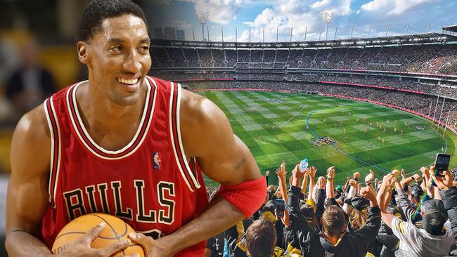 You can sit next to Scottie Pippen at the AFL Grand Final in you have a spare $50,000.