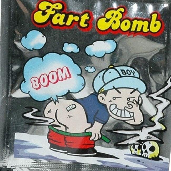 Fart bombs are readily available to purchase and cost as little as 50c each. Picture: eBay