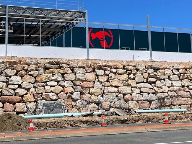 New Bunnings being built in Hervey Bay along Main St.