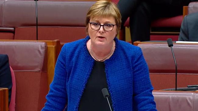 NDIS Minister Linda Reynolds said she was concerned about the disparity of support between the rich and those of a lower socio-economic status.Picture: APH via NCA NewsWire