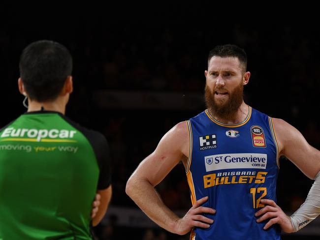 Aron Baynes failed to make the 18-man squad for this year’s World Cup. Picture: Getty Images