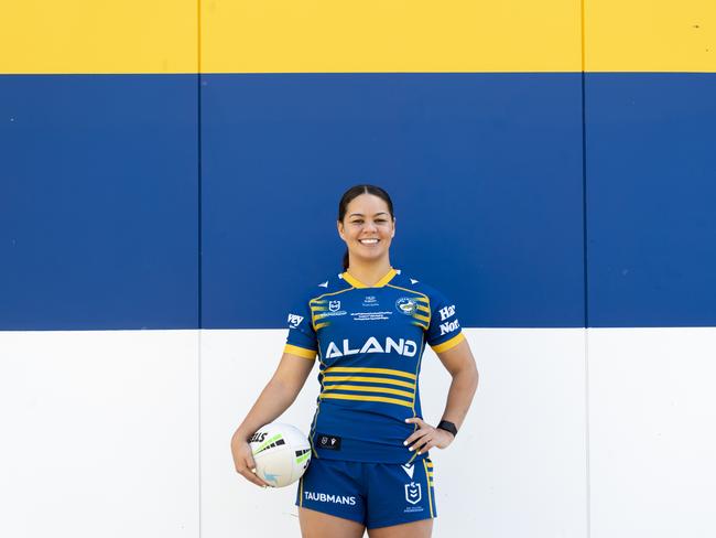 Kennedy Cherrington will link up with the Eels once NRLW preparations get underway. Picture: Monique Harmer