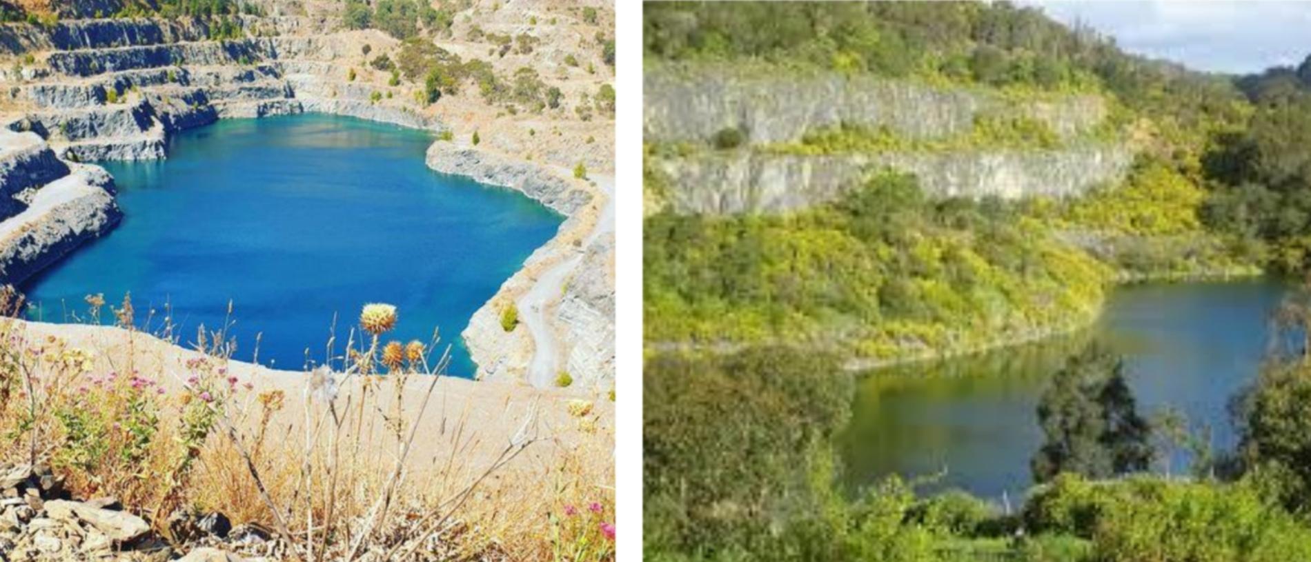 Other rehabilitated quarry sites. Anstey Hill Recreation Park.