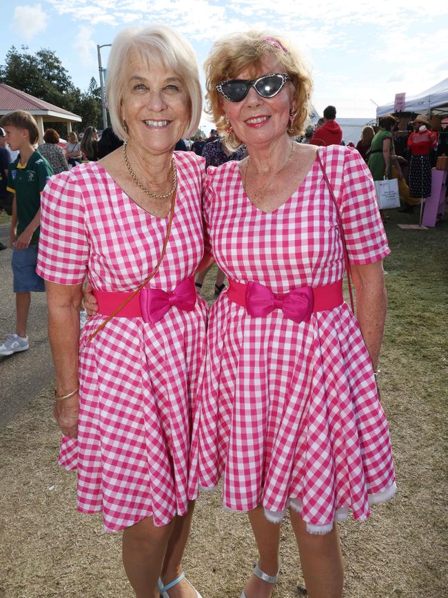 Kerry Mitchell and Carol Power at Cooly Rocks On festival. Picture: Annette Dew