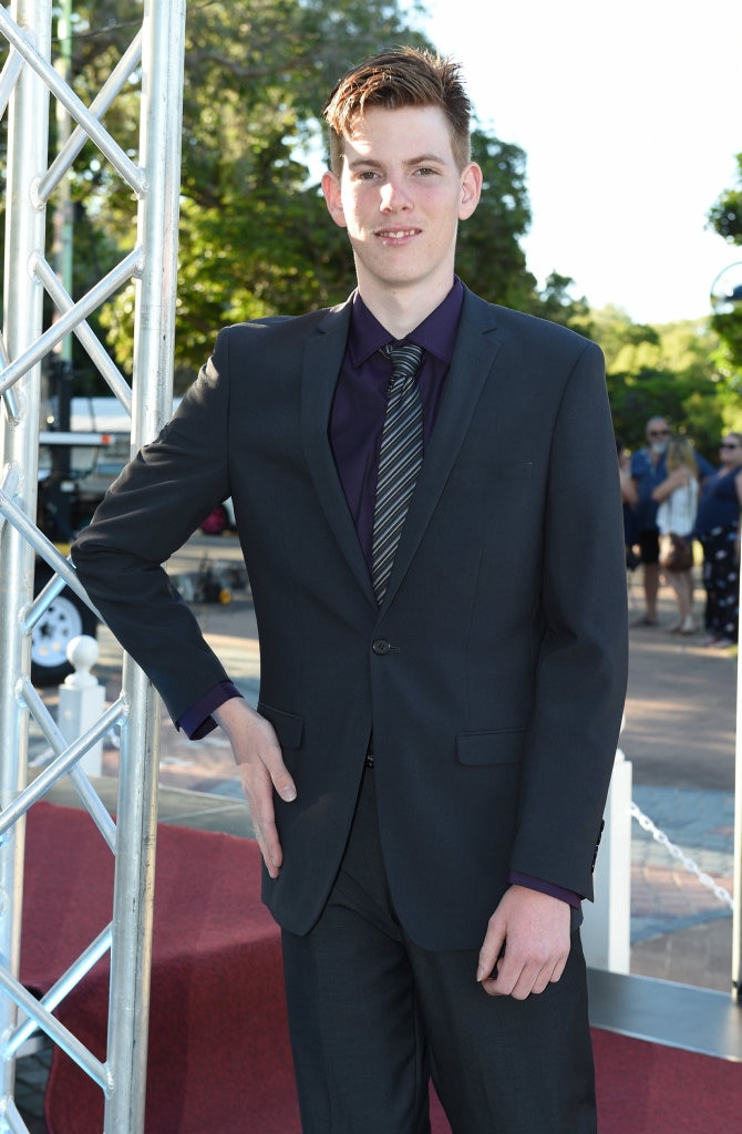 Hervey Bay High formal at the Waterfront - Jordan Hung. Picture: Alistair Brightman