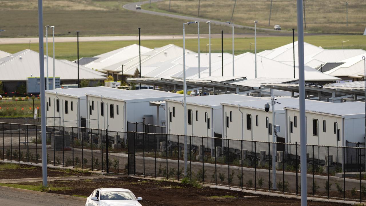 The State Governments Wellcamp quarantine facility. Picture: Kevin Farmer