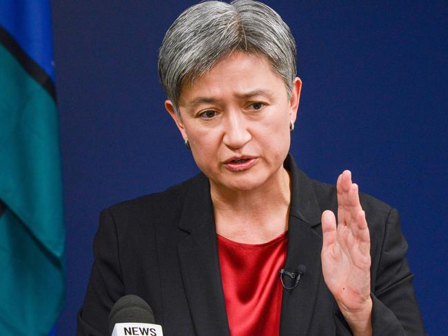 Shadow Minister for Foreign Affairs, Senator Penny Wong. Picture: NCA NewsWire / Brenton Edwards