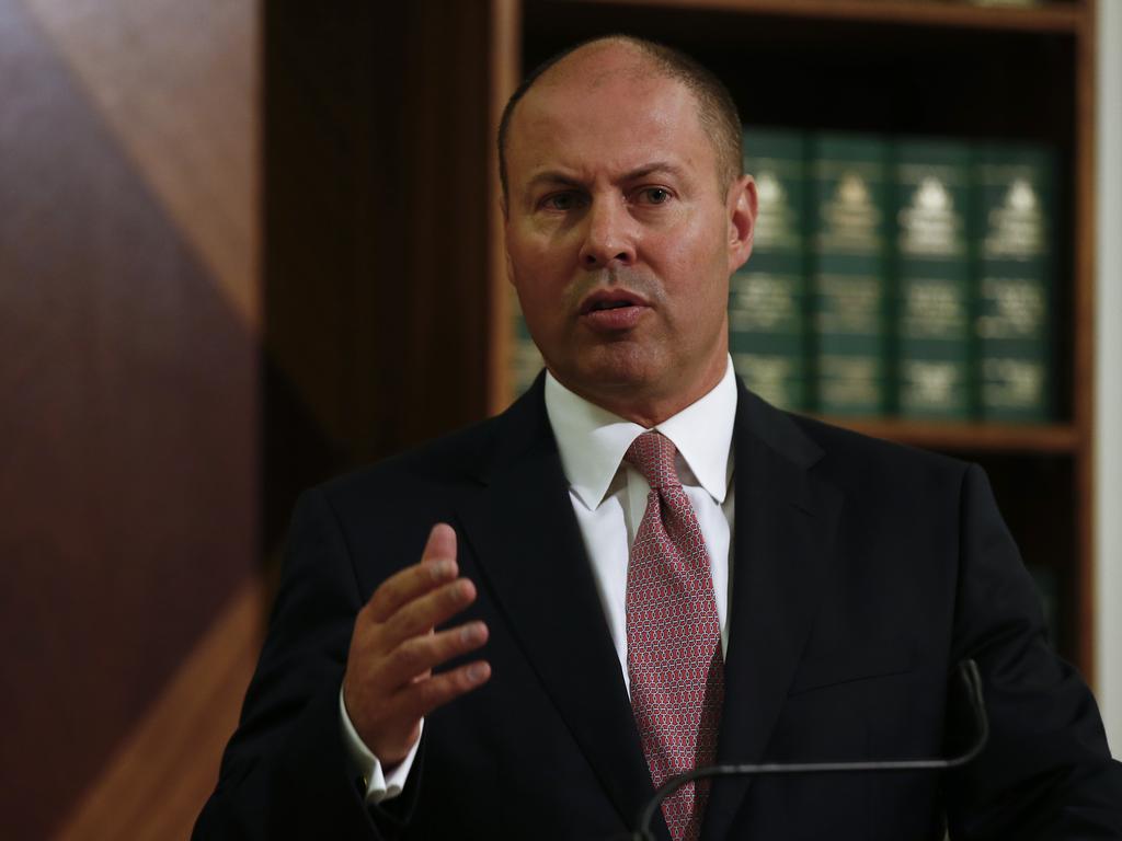 Josh Frydenberg insists the government will push ahead with its ‘world-leading’ reforms. Picture: NCA NewsWire / Daniel Pockett