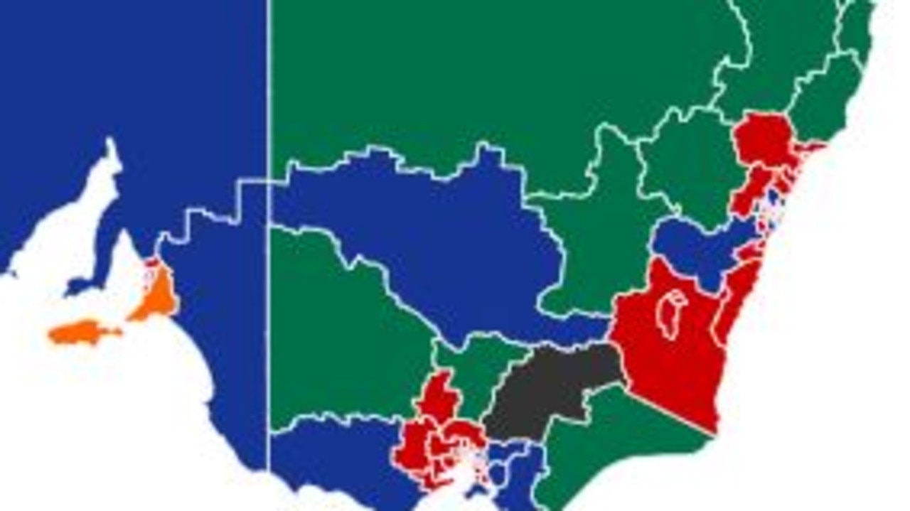 Live results from Robertson electorate