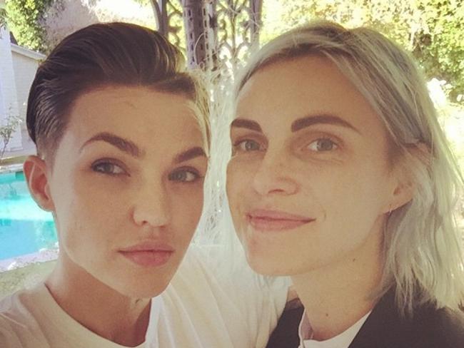 Ruby Rose was engaged to Phoebe Dahl. Picture: Instagram