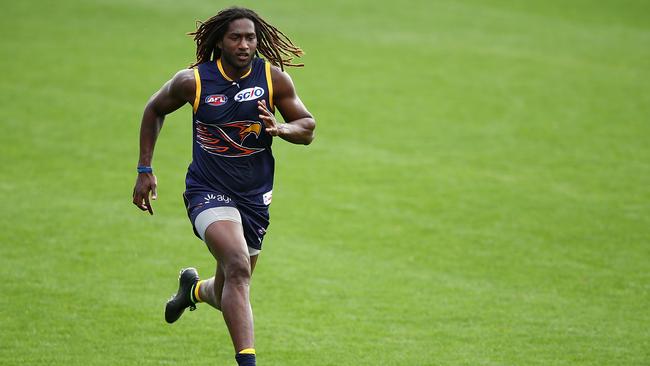 Nic Naitanui will be a massive inclusion for the Eagles. Photo: Paul Kane/Getty Images
