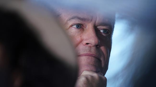 Opposition Leader Bill Shorten is seen during a news conference in Darwin. Picture: Getty Images