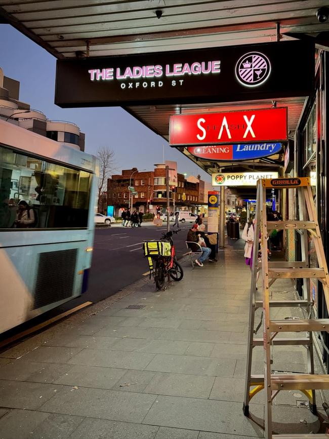 The bar opened in a prime spot nestled in Sydney’s bustling Oxford Street in the suburb of Darlinghurst. Picture: @theladiesleague/Instagram