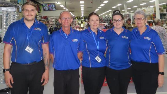 The Choice team in Hervey Bay. From left, Leon Woods, Andrew Jeffrey, Kerrie McLean, Haylee Macgregor and Penny Hawkey.