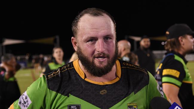 Palmerston Raiders Brad Hansen has been involved in the past three Mitchell Russell Shield victories. Picture: (A)manda Parkinson