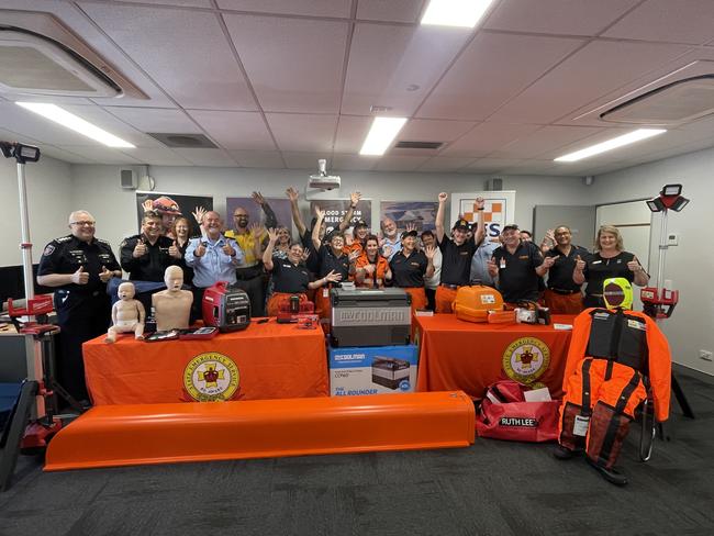 Energising Qld SES Equipment Program at Mackay SES headquarters on January 24, 2023. Photo: Zoe Devenport