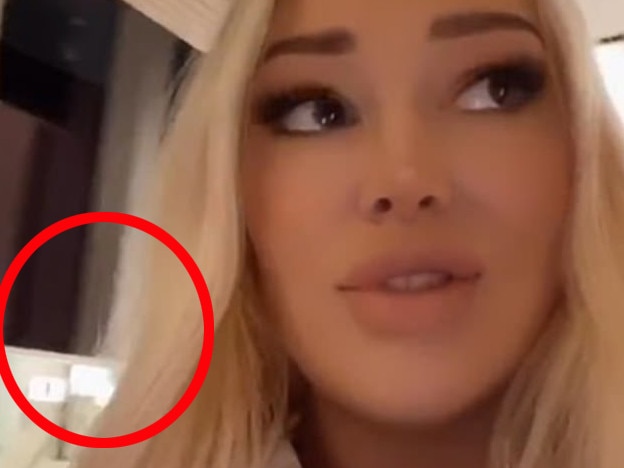 Influencer's accidentally X-rated mistake. Picture: Instagram/AmyJeanBrand