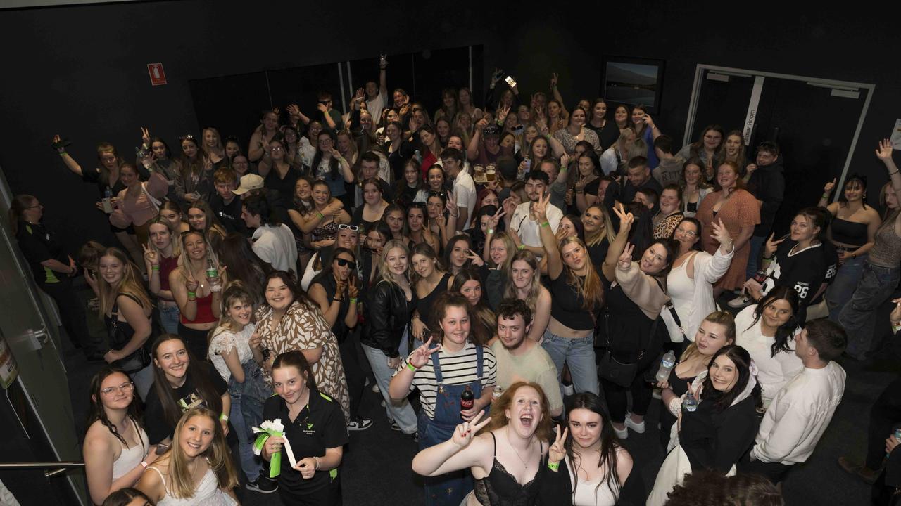 Dean Lewis Hobart show at MyState Bank Arena fans queuing up. Picture: Caroline Tan