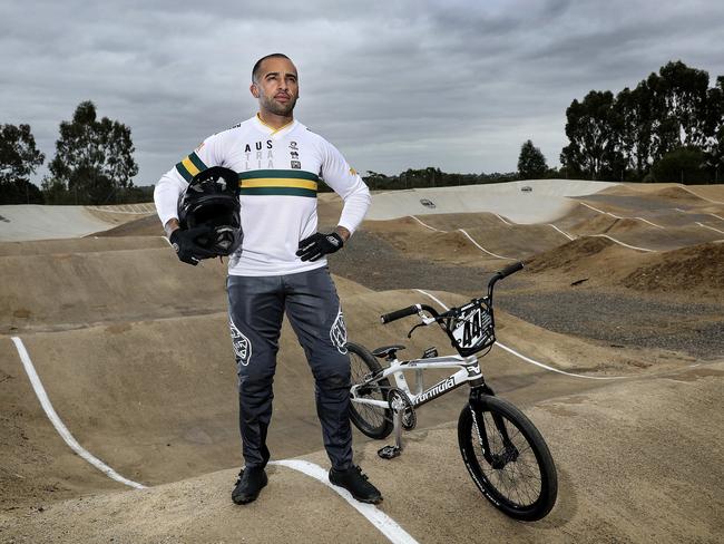 BMX - Anthony Dean is aiming for his second Olympic Games appearance in Tokyo this year. Picture SARAH REED