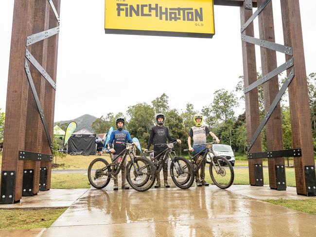 Mountain bike riders from across Australia descended on the Pioneer Valley at the weekend for the inaugural Rocky Trail Entertainment Fox Superflow at Finch Hatton in July, 2024. Picture: Rocky Trail Entertainment
