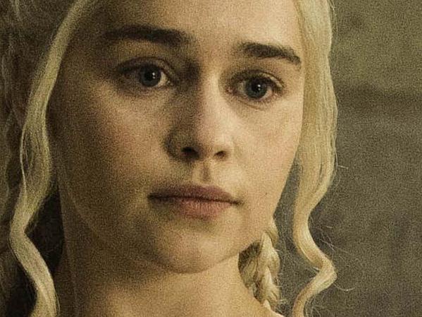 EMBARGOED JUL 11 SAT PAPERS Game Of Thrones actor Emilia Clarke as Daenerys Targaryen on Foxtel's showcase channel. Picture: Foxtel