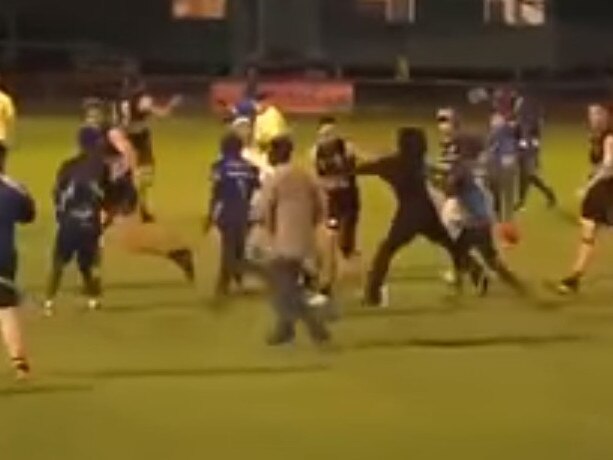 Two Big Rivers Football League clubs were fined for their involvement in a post-grand final brawl in September. Picture: Facebook