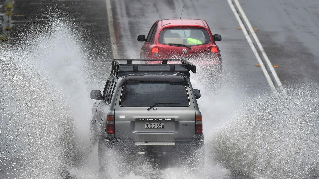 Heavy rain is expected to lash NSW on Wednesday. Picture: AP / Troy Snook