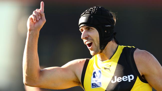 Richmond is one player down on its list after tall Ben Griffiths retired to pursue American football. Picture: Getty Images