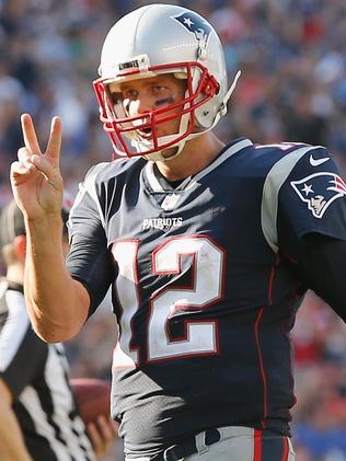 New England Patriots quarterback Tom Brady.