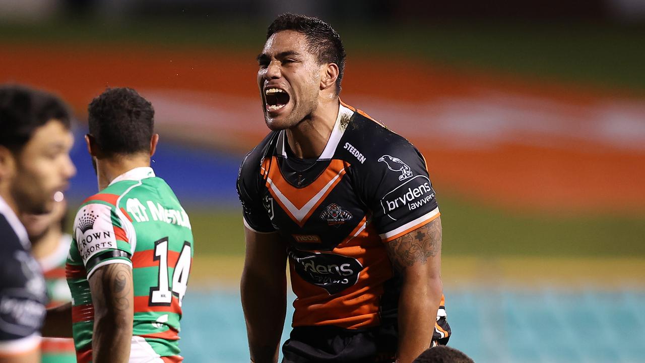 Joe Ofahengaue found a new team at the Tigers. Picture: Mark Kolbe/Getty Images