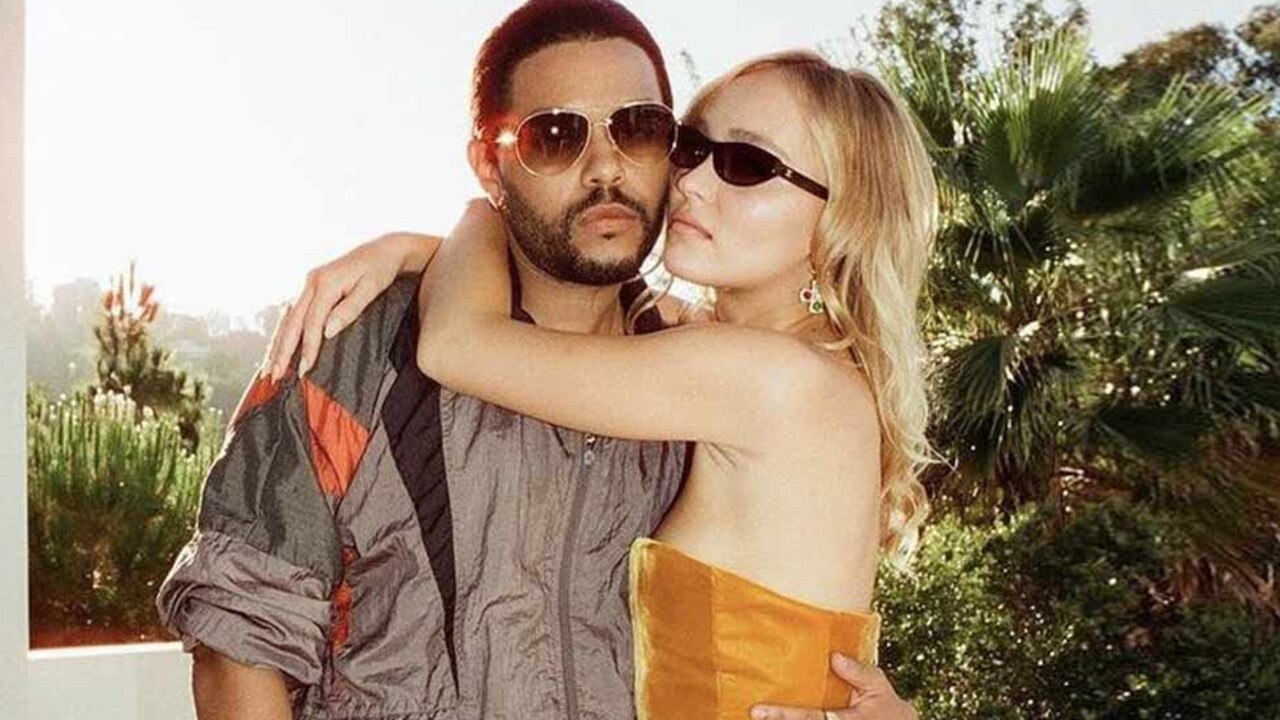 The Weeknd and Lily-Rose Depp played the lead characters in The Idol. Picture: Binge