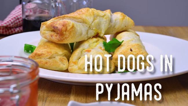 Hot Dogs in Pyjamas recipe