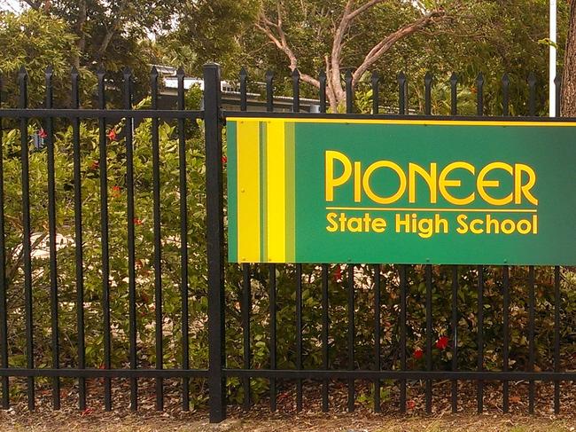 Pioneer State High School AFL SignPhoto Contributed